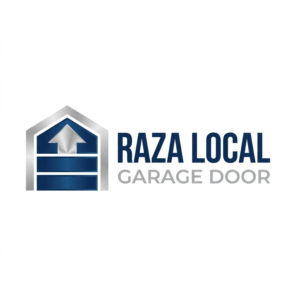Raza Local Garage Door Logo